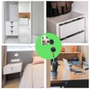 2 Pack Drawer Lock Cabinet Lock Wardrobe Desk Furniture Door