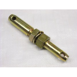 Cat 1-2 Tractor Implement Mounting Pin Lower Link with 1" UNF Thread & 2 Nuts