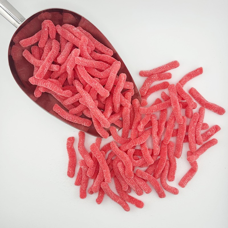 FirstChoiceCandy Sweet & Sour Gummy Worms, Multi Flavors and Solid
