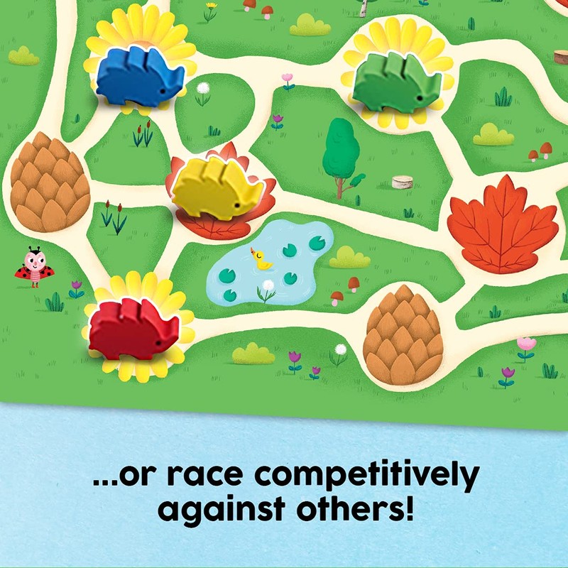 Gamewright - Rollo de erizos, un Juego de Carreras Divertido