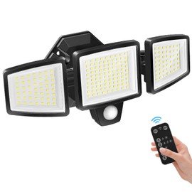 FLITI Motion Sensor Outdoor Flood Light |2500LM High Brightness |with Remote Control |8M Sensing Distance |with Always ON Mode |Dusk to Dawn |1 -Year Warranty