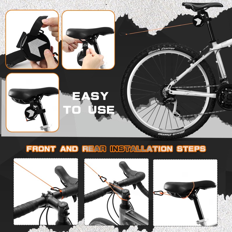 ELNLE BHHTBB Tow Rope Bicycle Children 2 m Bicycle Pull
