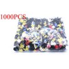 TAKPART 1000PCS Universal Mixed Car Door Panel Trim Bumper Fenders