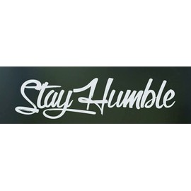 Stay Humble USA Car Sticker Decal (Reflective)