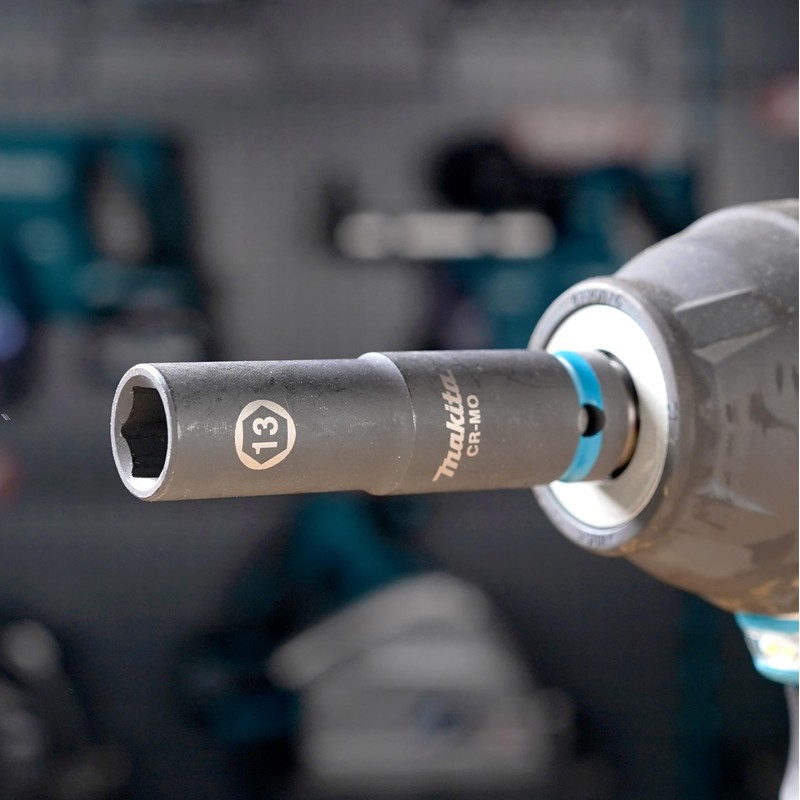 Makita E-16449 Impact Black Impact Socket 1/2 Inch SW13 Long,
