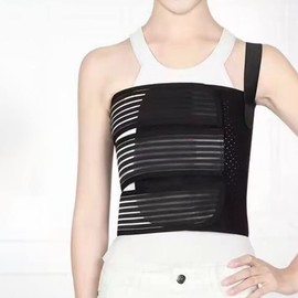 Healeved Protection Rib Support Broken Rib Brace Elastic Rib Fracture Fixation Belt Rib Chest Support Belt Chest Protection Strap for Adults Men Women Use S Mens Ribe Rib Sternum Broken