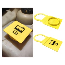 NYTKL 2PCS Engine Coolant Reservoir Cap, Radiator Overflow Tank Cap Replacement 55111074AA 52079331, Coolant Recovery Water Tank Cap Compatible with Grand Voyager Wrangler Compass