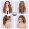 Ebarly Honey Blonde Hidden Strap 360 Full Lace Frontal Wigs