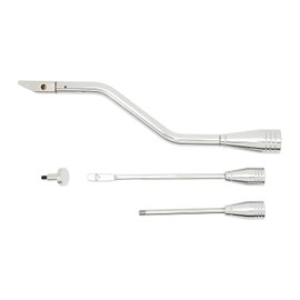 Shifter Lever Turn Signal Hazard Tilt Kit Stainless Steel Chrome Plated Polishing Rustproof High Strength