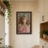 20x30 Wood Grain Gold Border Frame with Home is My