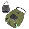 Green 20L Solar Heating Shower Bag Foldable PVC Folding Camping