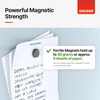 GAUDER Magnets for Whiteboard, Notice Board & more (12 x