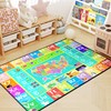 Isyorefam ABC Rug for Kids Playroom, 5'x 6'6" Washable Classroom