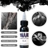 Dyna/mic Black Tatto Ink,Natural Plant Black Tatto Ink,Ve/gan Friendly Standard