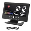 Date Weather Electronic Alarm Clock Display Abs Weather Stations Mirrors