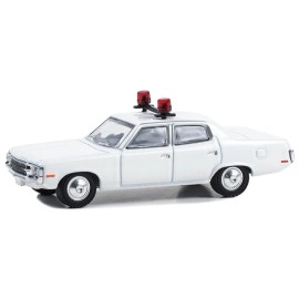 Greenlight Hot Pursuit 1970  -78 AMC Matador  police Plain white with light bar