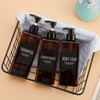 Segbeauty Soap Dispenser, Pack of 3 500 ml Shampoo Bottles