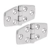 SMART MARINE 2Pcs Deck Door Hinges 3'x1.5'(76mm X 38mm) 316