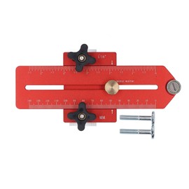 Thin Rip Jig Aluminum Alloy Woodworking Table Saw Jig Guide for 19mm 30mm T Slot Track