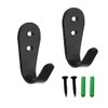 TOOLSTAR Stainless Steel Heavy Duty Hook, Outdoor Wall Mounted Hanger
