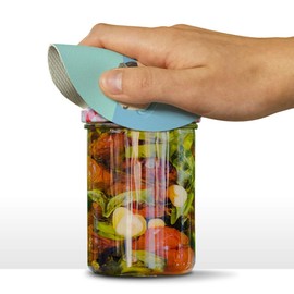 Sea Otter Eating Giant Clam Round Rubber Non-Slip Jar Gripper Lid Opener