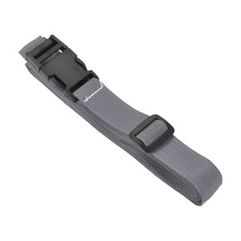 M METERXITY Pack of 1 Luggage Straps - Travel Luggage Accessories Adjustable Suitcase Strap with Quick Release Buckle Apply when Travelling (1.5 Metres Grey)