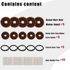 10 Pcs Hair Bun Maker - Donut Bun Maker for