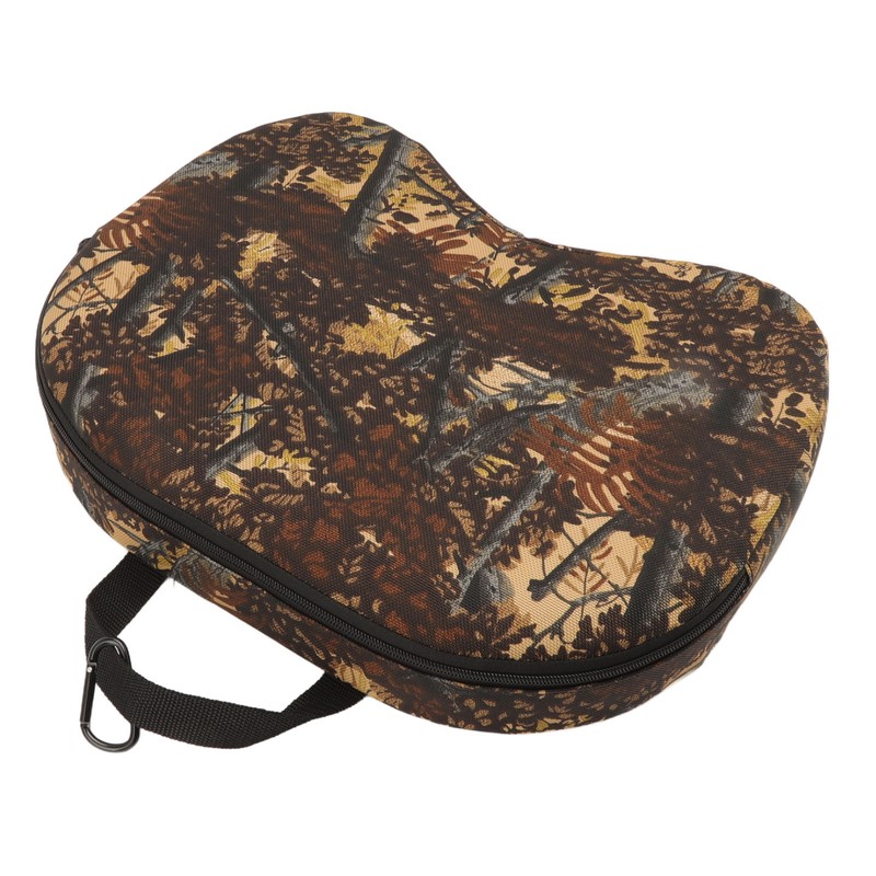 Seat Cushion Soft Flexible Portable Camouflage Concave Seat Cushion Pillow