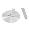 ROSSETTO Induction Adaptor Plate with Removable Stainless Steel Handle Adapter