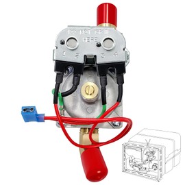 LOBIUTIYA 92078 Gas Valve, 6 Gallon RV Water Heater Gas Valve Fit for Dometic Atwood G6A G610 GC6A GC6AA GCH6 GCH6A GH610 G9 GEH9 Water Heater Parts, 93870 93869 93844 OEM SVC Valves Assembly 6 Gal