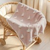 Receiving Baby Blanket,100% Luxury Cotton Knit Baby Blanket,Lightweight Cozy Neutral