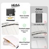 WEMATE Accounting Ledger Book with Lock, Accounting Log, Tracking Income