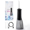 Elecom HC-JF03BK Oral Lavator, Jet Washer, Waterproof Performance, IPX7, 4