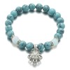 Long tiantian Glow in The Dark Bracelets for Women Turquoise
