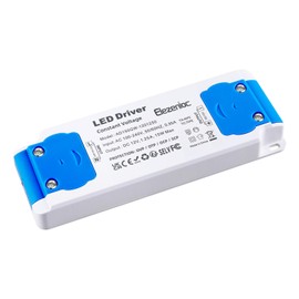 Elezenioc LED Transformer 12 V 15 W, Ultra Thin LED Transformer 230 V to 12 V LED Transformer 1.25 A, AC/DC Constant Voltage Power Supply for LED Lamps, Not Dimmba for G4 MR16 MR11 (Blue-12V-15W)