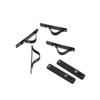 6Pcs Silicone Push Pull Grip Stand Phone Strap Grip Holder,