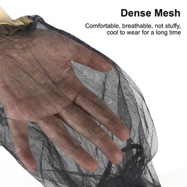 BDKMMS BDKMMS Anti-mosquito Arm Sleeves, Sun Protection Breathable Arm Covers with Dense Mesh, Anti-mosquito Outdoor Net for Hiking, Camping, Fishing, Picking