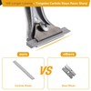 Heavy-Duty Carbide Scraper Tool, 2.5" Blade for Removing Paint, Adhesive,