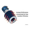 High Performance Parts Cold Air Intake Kit & Blue Filter