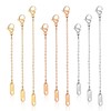 Necklace Extender,9 PCS Silver Gold and Rose Gold Chain Extenders