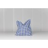 Cherry Stone Cushion 12 x 12 cm Blue/White - As