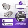 Vioks.pro Fridge Hinges Set of 2 – Replacement for Bosch