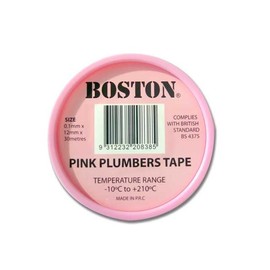 Fixatap 208385 Standard Density Thread Seal Tape, Pink