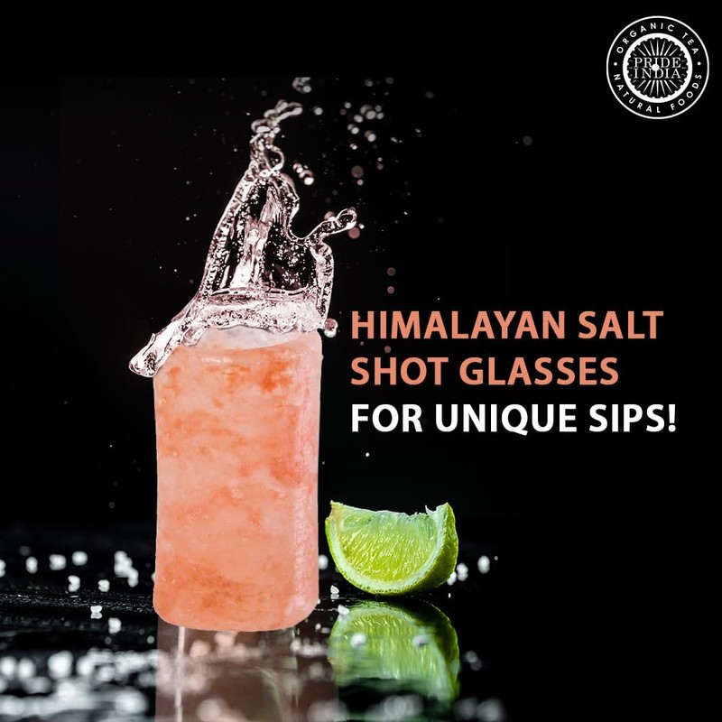Pride of India | Pink Salt Crystal Accessories (Pink Salt