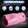 Tongze Heart Exhaust Tip 2.5" Inlet, Adjustable Stainless Steel Exhaust