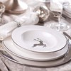 GMUNDNER KERAMIK Water Jug Capacity: 0.7 Litres Grey Deer Crockery