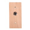 Flanger FH-003 Durable Wooden Base Violin Hanger Hook Wall Mount
