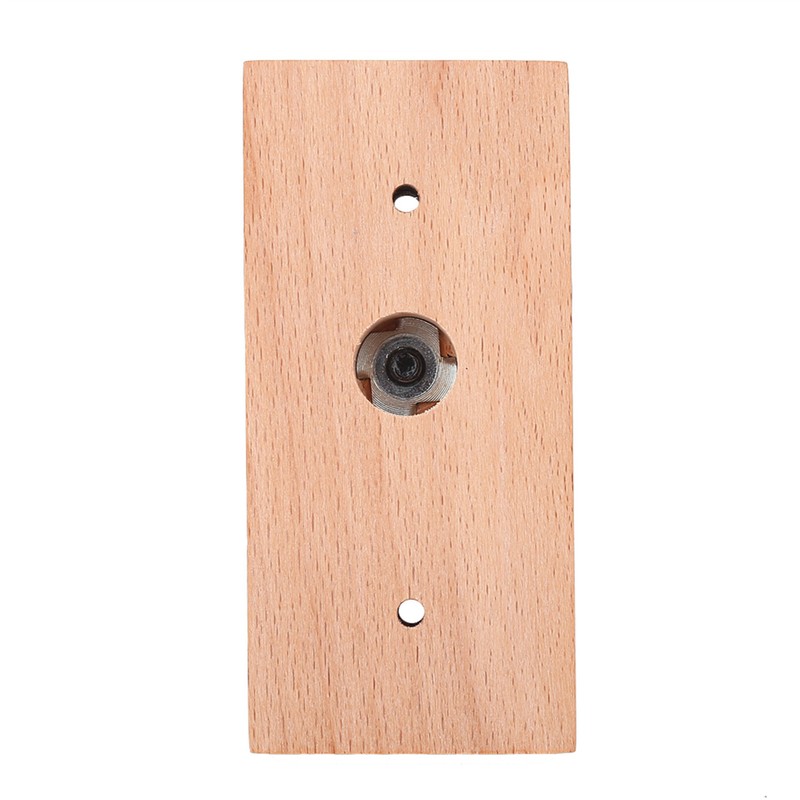 Flanger FH-003 Durable Wooden Base Violin Hanger Hook Wall Mount