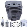 Mtanlo 46mm Cylinder Piston Kit for Husqvarna 55 51 Chainsaw