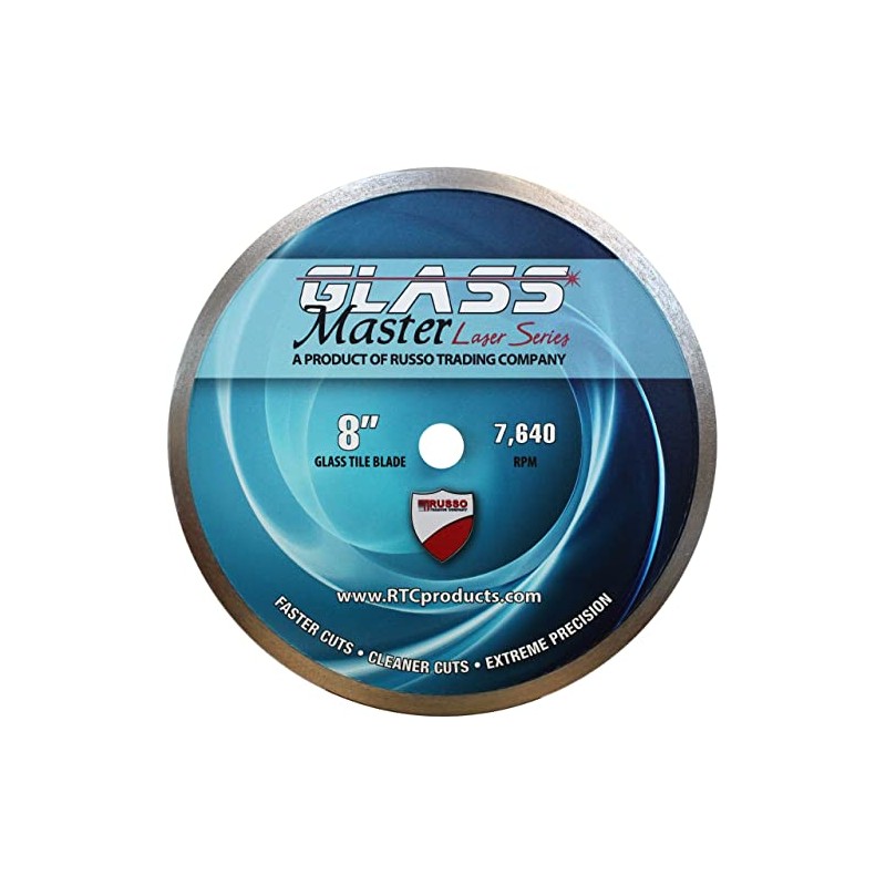 RTC DB8GM Glass Master Diamond Blade, 8-Inch